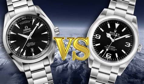 rolex oyster perpetual vs omega aqua terra|omega aqua terra watch.